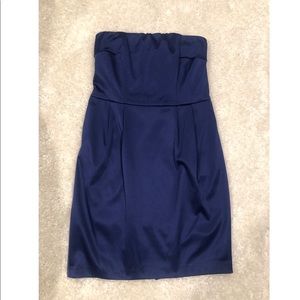 Express Purple Cocktail Mini Dress with Pockets